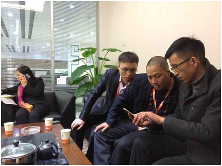 迪歐代表與鹿鼎催總交流 迪歐代表與鹿鼎催總交流