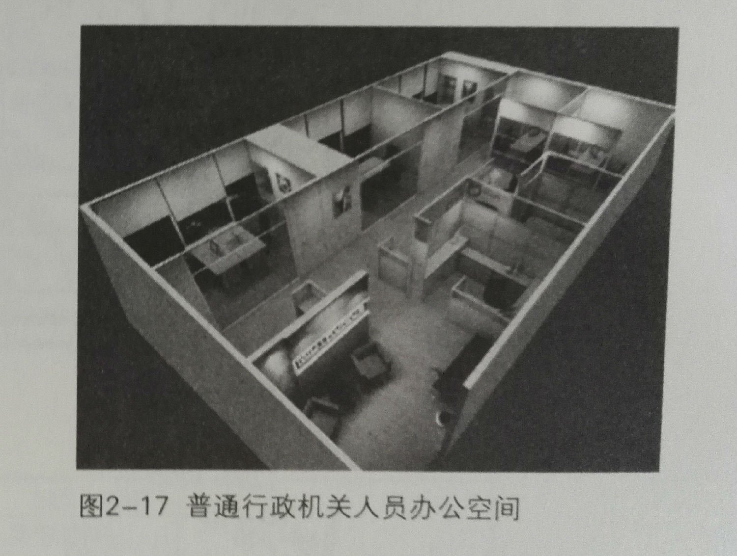 普通行政機(jī)關(guān)人員辦公空間