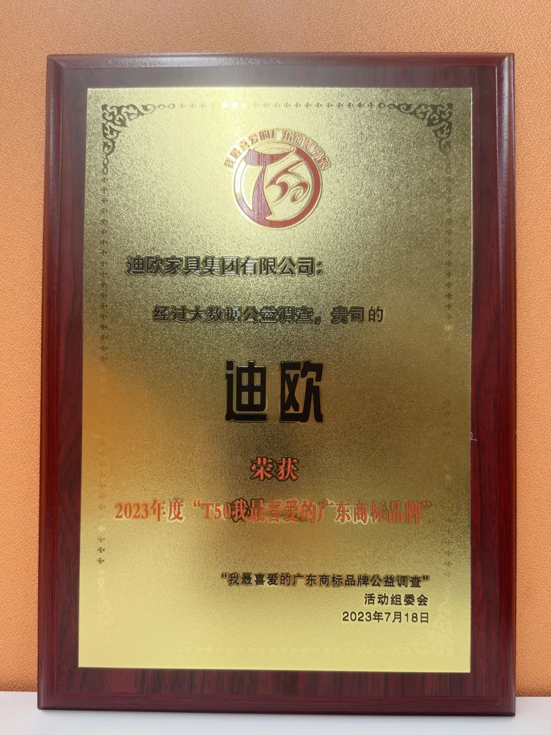 年度品牌影響力企業(yè)！迪歐家具集團(tuán)攬獲多項重磅大獎！